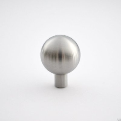 Pomo para mueble Marbelo 30, acero inoxidable cepillado