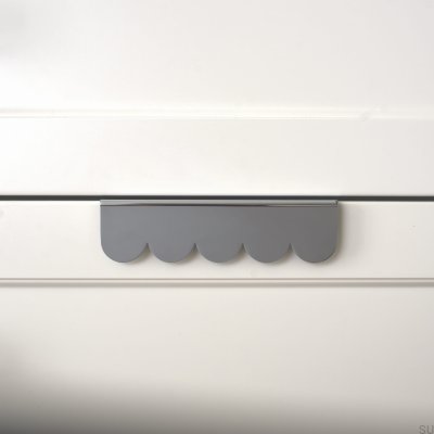 Tirador para mueble Edge Cenefa Latón cromado