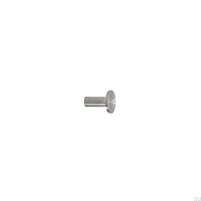 Perchero de pared Sture 18 de acero cepillado