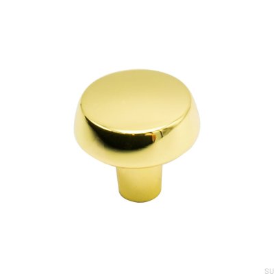 Pomo para mueble Otoño 28 Oro Pulido, Lacado