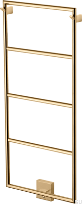 Radiador de baño TW800-400 Acero Oro Pulido PVD