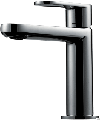 CA071 grifo para lavabo, latón, cromo negro