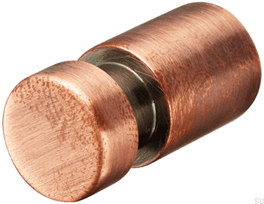 Colgador de pared TA241 Cobre Cepillado Sin Pintar (2 piezas)