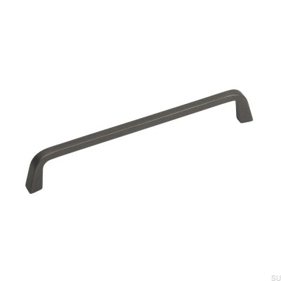 Tirador para mueble alargado Este 160 Gris metal