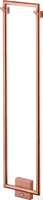 Radiador de baño TW800-200 Acero Cobre Cepillado