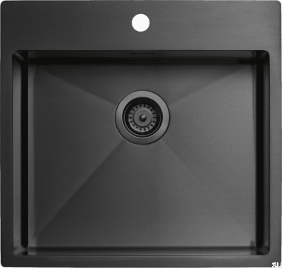 Fregadero Diskho 5540 Acero PVD Negro Mate
