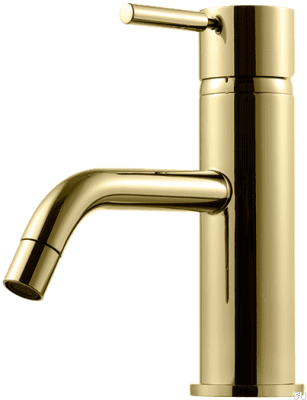 EVM071 grifo para lavabo, Latón Dorado Miel