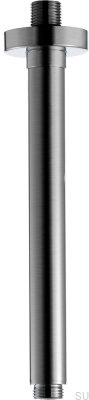 Tubo de conexión para brazos de ducha FL271-200 Latón Negro Cromo Cepillado