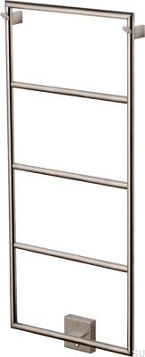 Radiador de baño TW800-400 Acero al níquel cepillado