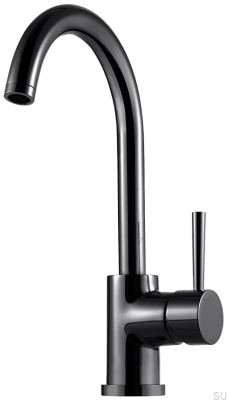 Grifo de cocina EVO180 Latón Negro Cromo