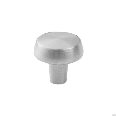 Pomo para muebles Autumn 28 Silver Metal (Aspecto Inox)