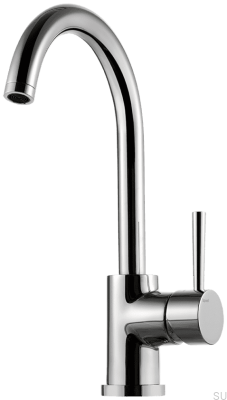Grifo de cocina EVO180, latón cromado