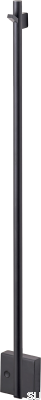 Radiador de baño TW750-85 Acero Negro Mate