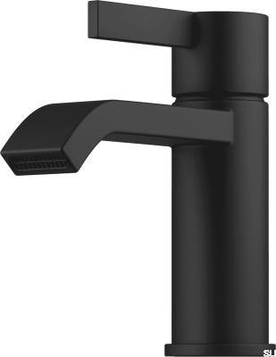 Grifo para lavabo ARM071M Latón Negro Mate