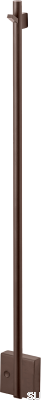 Radiador de baño TW750-85 Acero Marrón Cepillado