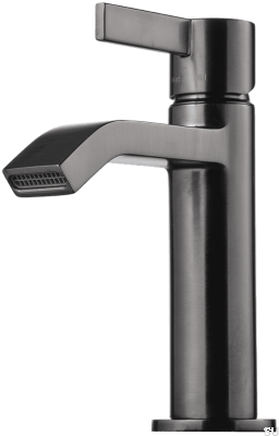 Grifo para lavabo ARM071 Latón Negro Cromo Cepillado