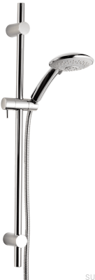 Barra de ducha Jet con soporte de pared regulable ZSAL118 Latón cromado