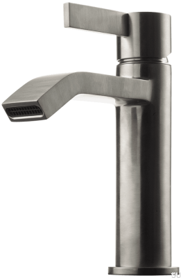 Grifo para lavabo ARM071 Latón Níquel Cepillado