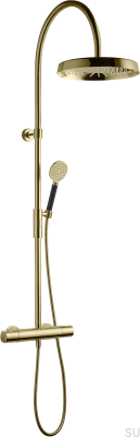 ARM7300-150 Juego de ducha de latón dorado miel