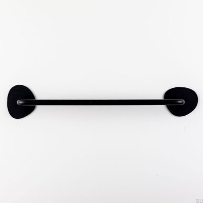 Tirador para mueble longitudinal Ink 238 acero negro