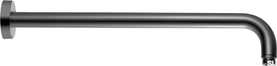 Brazo de ducha de pared 400 ZSOF034 Latón Negro Cromo Cepillado