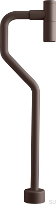 Sifón para lavabo con tubo en S XA200, Latón Marrón 