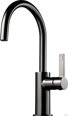 Grifo de cocina ARM380 Latón Negro Cromo
