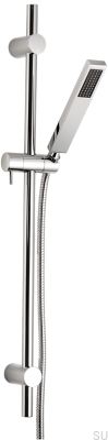 Barra de ducha Poker con soporte de pared regulable ZSAL176 Latón cromado