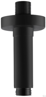 Brazo de ducha de techo FL271-085 Latón Negro Mate
