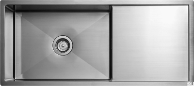 Fregadero de cocina de acero Diskho 8140