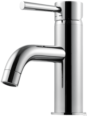 Grifo para lavabo EVO071, latón cromado