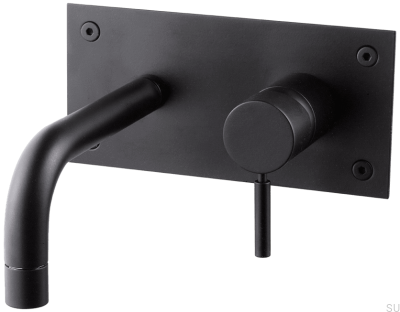 Grifo para lavabo 170 BOX006 Latón negro mate