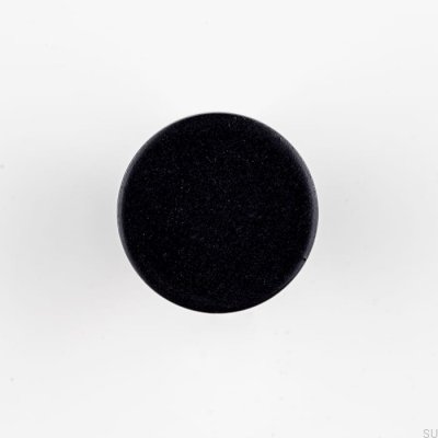 Pomo para mueble Luciola 20 Aluminio Negro