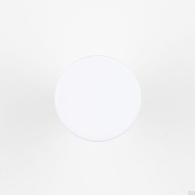 Pomo para mueble Luciola 20 Aluminio Blanco