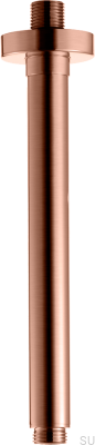Brazo de ducha de techo FL271-200 Cobre cepillado, sin pintar