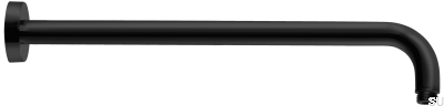 Brazo de ducha de pared 380 ZSOF034 Latón negro mate