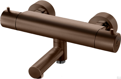 Grifo para lavabo EVM022, latón marrón