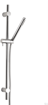 Barra de ducha Jet con soporte de pared regulable ZSAL109 Latón cromado