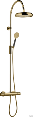 ARM5300-150 Juego de ducha de latón dorado miel