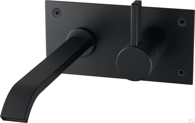 Grifo para lavabo ARM008 Latón Negro Mate