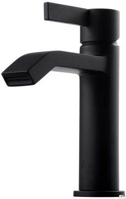 Grifo para lavabo ARM071 Latón Negro Mate