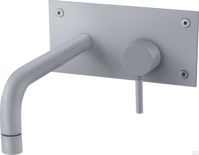 Grifo para lavabo 230 BOX008 Latón Gris Ascot