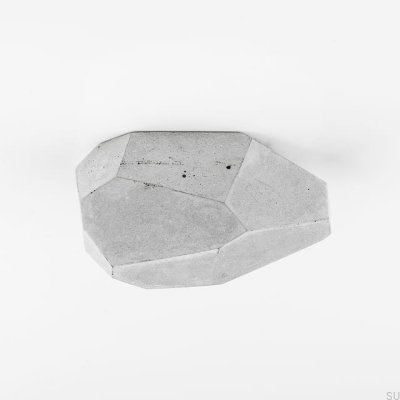 Pomo para mueble Rocky 68 Gris Hormigón arquitectónico