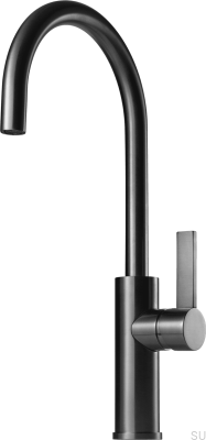 Grifo de cocina ARM180 Latón Negro Cromo Cepillado