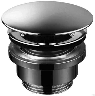 Tapón lavabo universal 68400 Latón Negro Cromo