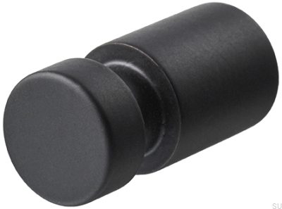 Percha de pared TA241 Latón Negro Mate