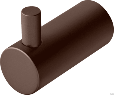Percha de pared TA242 Latón Marrón (2 piezas)