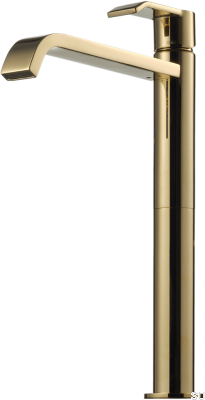 Grifo lavabo alto VIC081 Miel Oro Latón