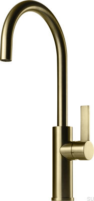 Grifo de cocina ARM180 Miel Oro Latón Cepillado
