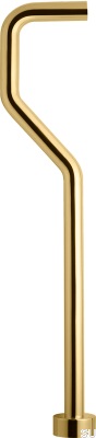 Tubo sifón tipo S XA22, Latón Dorado Miel